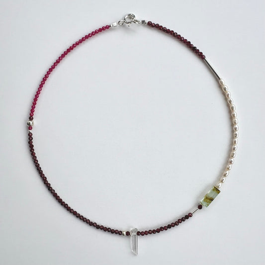 Collar | gargantilla de cristales (grp)