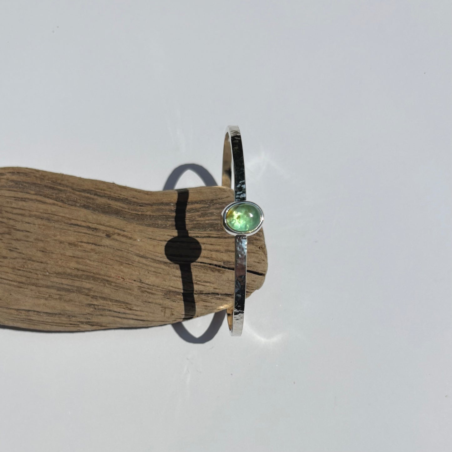 Pulsera ópalo andino | plata